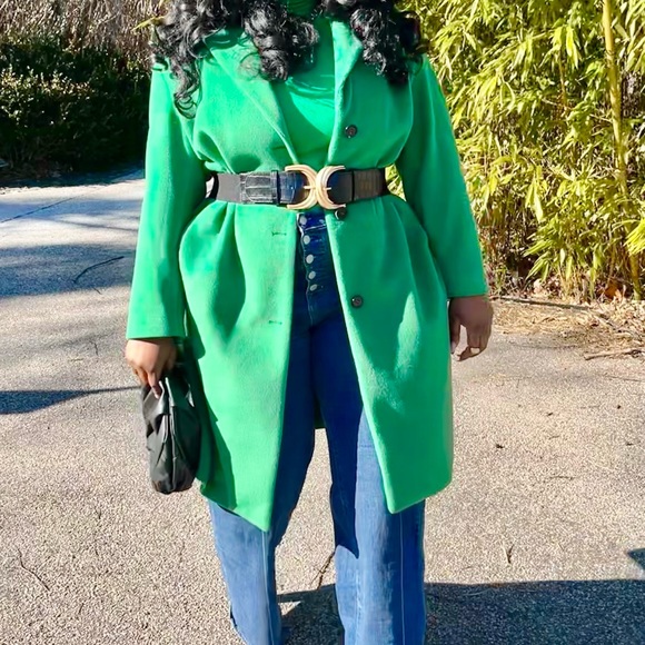 Green H&M Coat - Picture 1 of 3